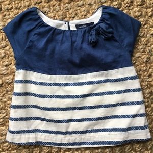 Baby Gap Stripe Top with Bow